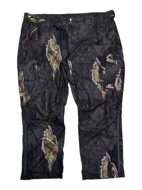 MOSSY OAK Tree Camo Hunting Pants SCENT FACTOR Flannel Cargo Mens 3XL
